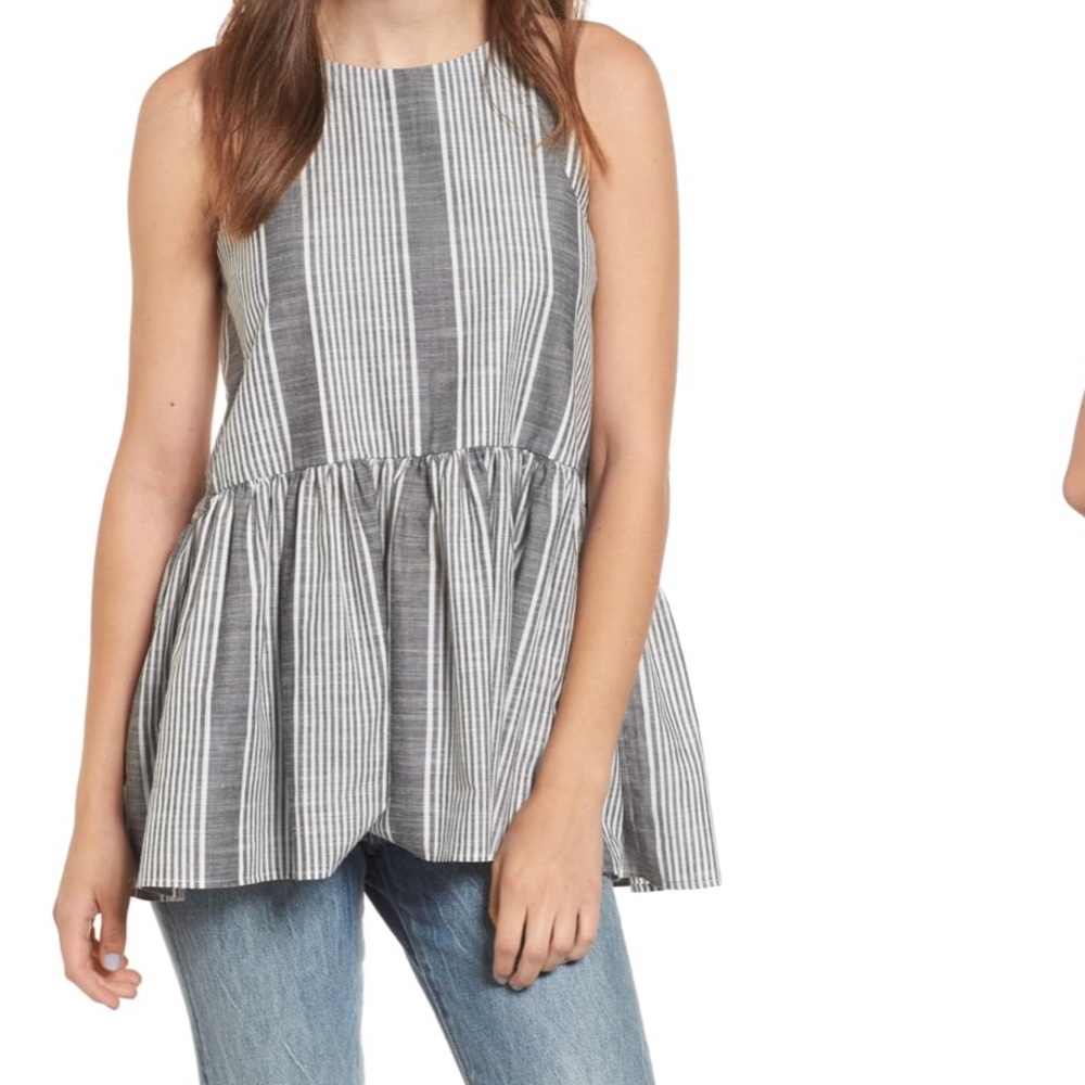 BP, Halter Peplum Top